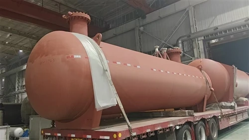 Dau Danc Storio LPG wedi'u Llwytho A'u Cludo'n Llwyddiannus